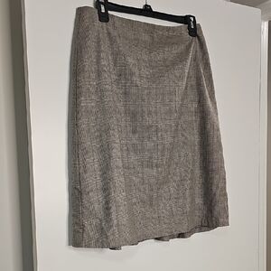 Talbots Classic Gray Pencil Skirt